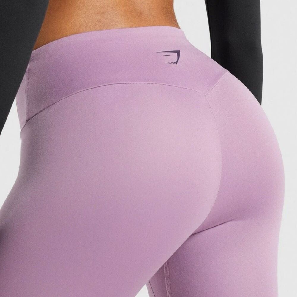 Gymshark Women's Purple High-Rise Leggings Size S Activewear - Picture 3 of 16